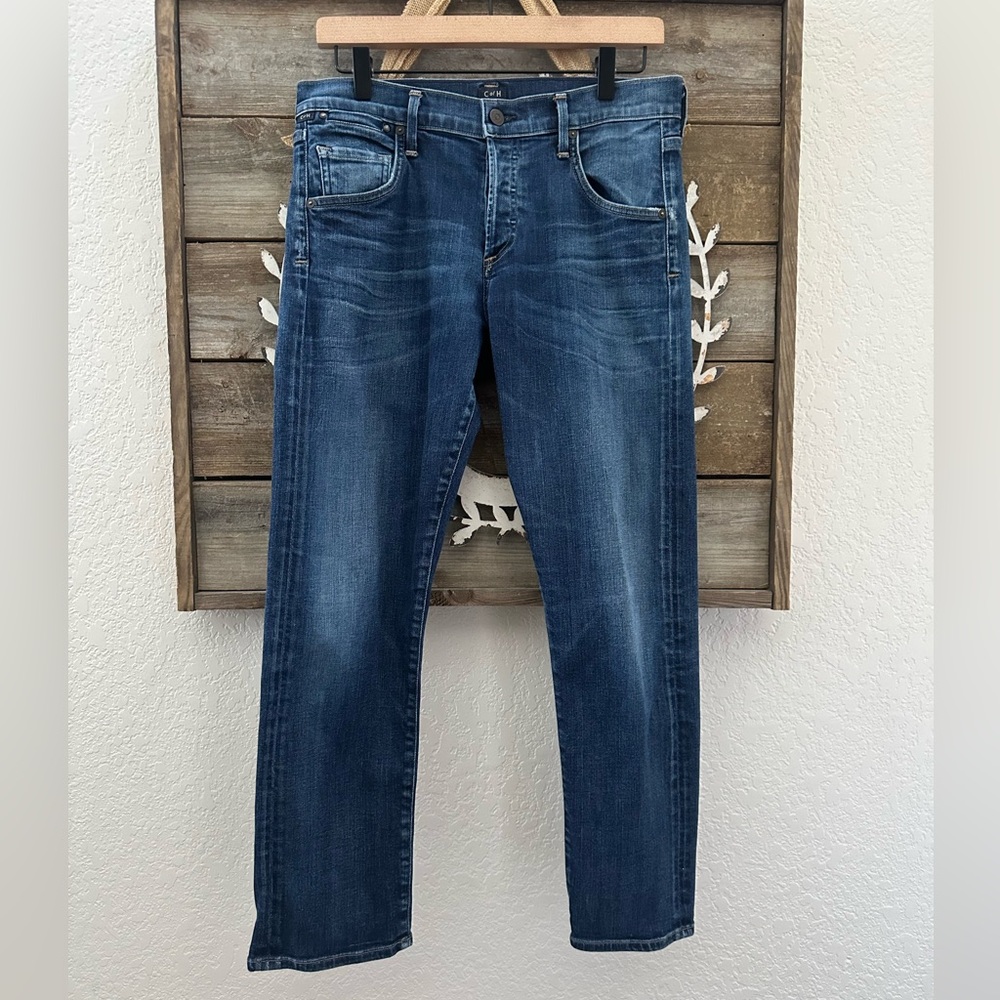 Citizens of Humanity Emerson Slim Boyfriend Blue Denim Jeans size 27